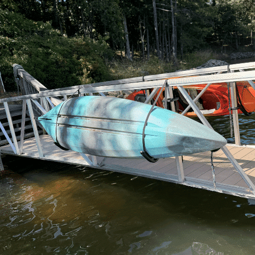 YAK Bloxx: Kayak Storage Rack With Padded Cradles | DockBloxx