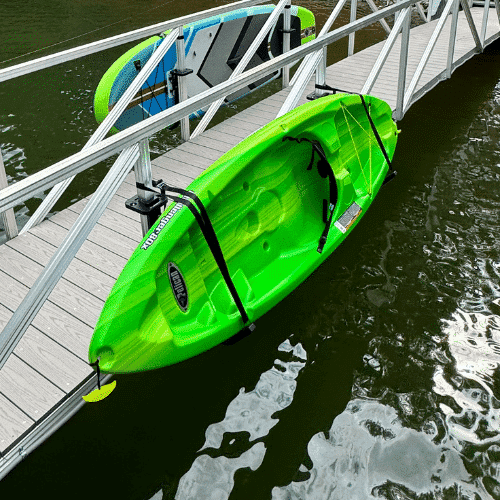 YAK Bloxx: Kayak Storage Rack With Padded Cradles | DockBloxx